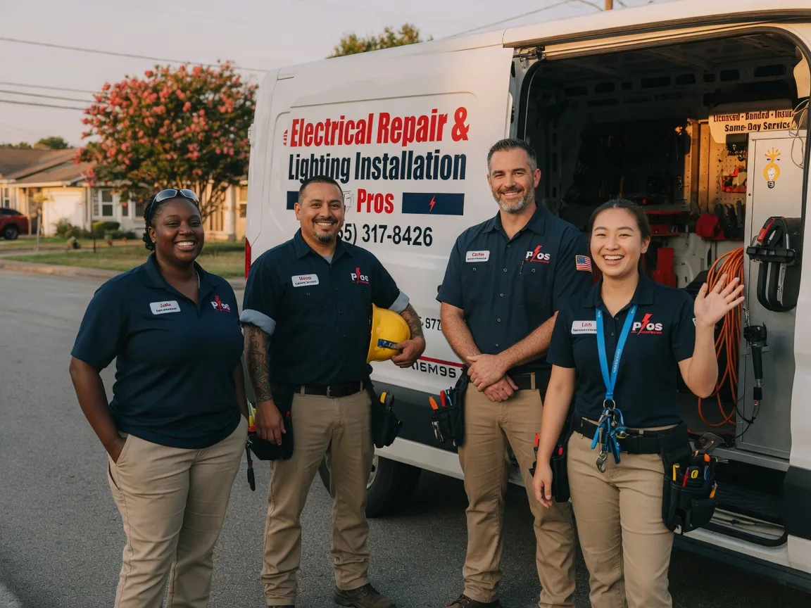Licensed Electrician company in Dodd City, TX